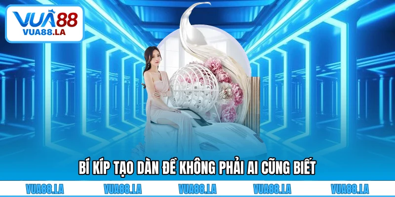 Bí kíp tạo dàn đề không phải ai cũng biết